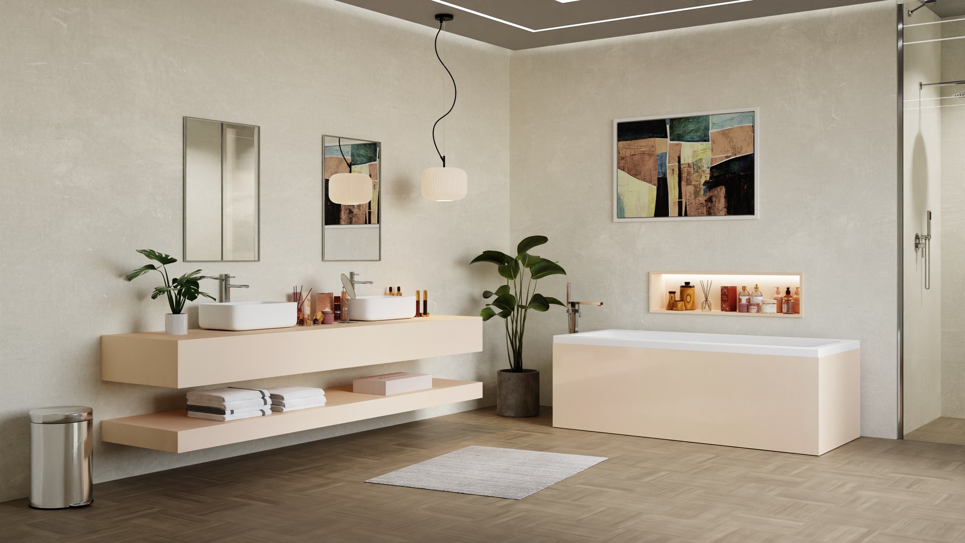 ECHO BEIGE  Quartz slab